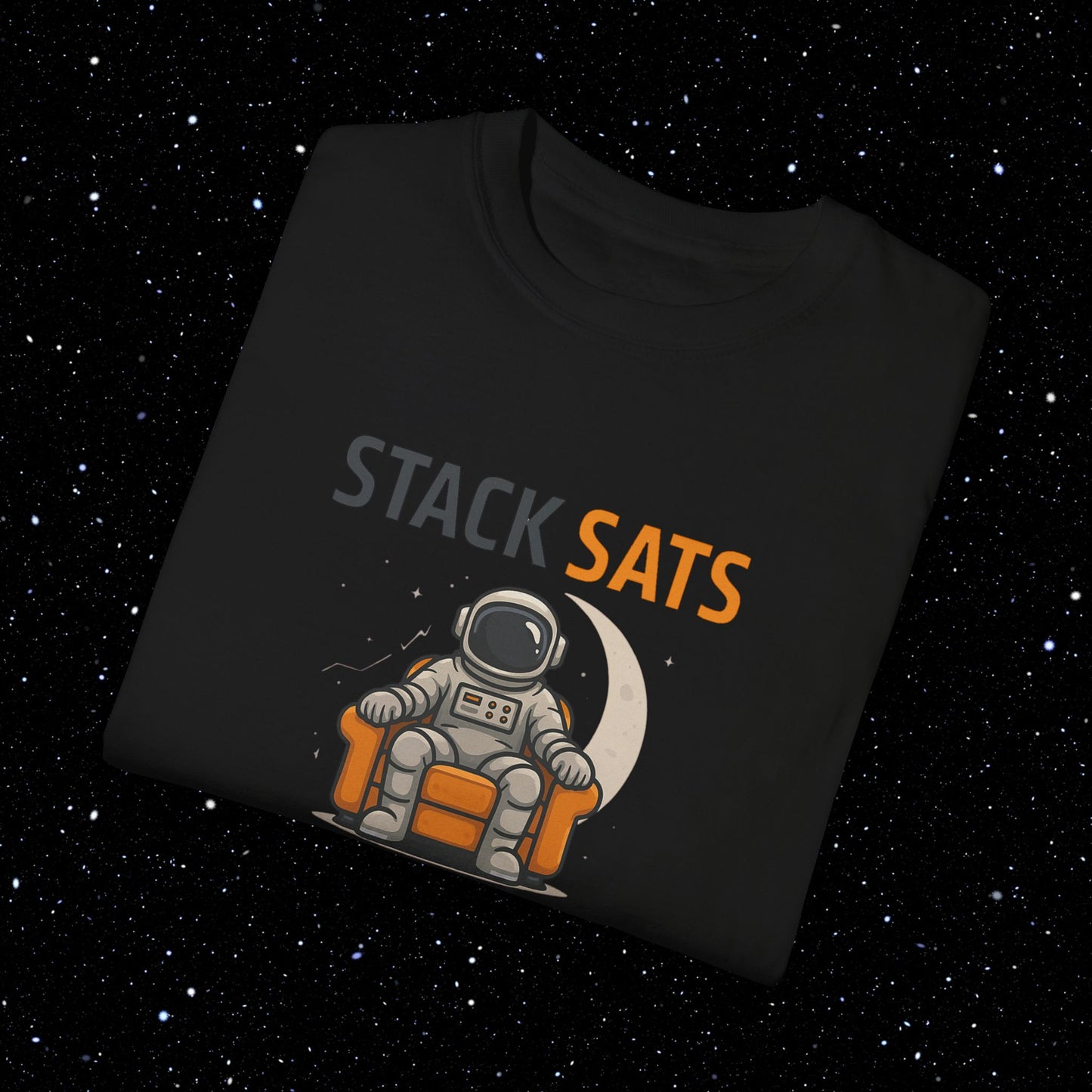 Stack Sats and Chill - Bitcoin Comfort Colors Tee Shirt