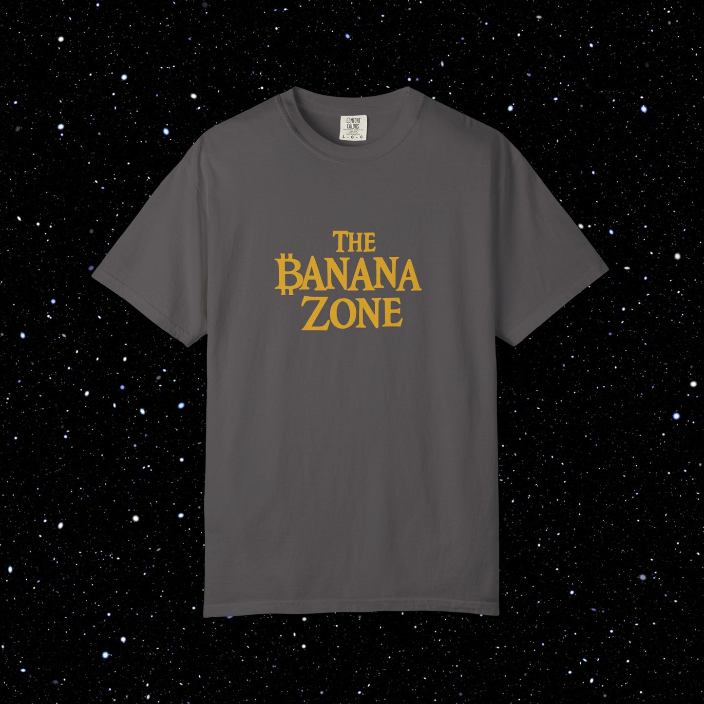 The Banana Zone Bitcoin Comfort Colors Tee Shirt