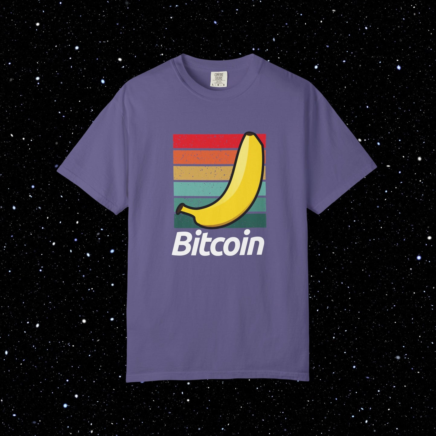 Bitcoin Banana Gradient Tee