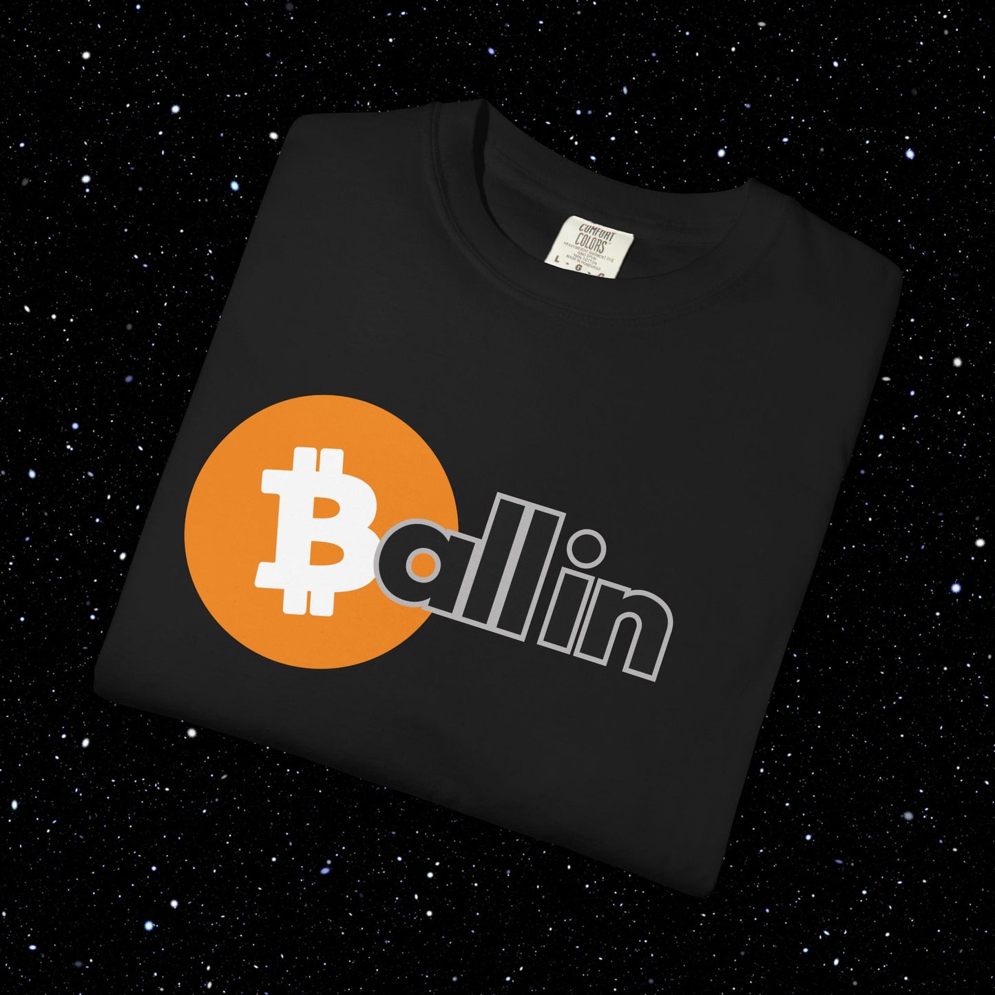 All In Bitcoin Comfort Colors Tee