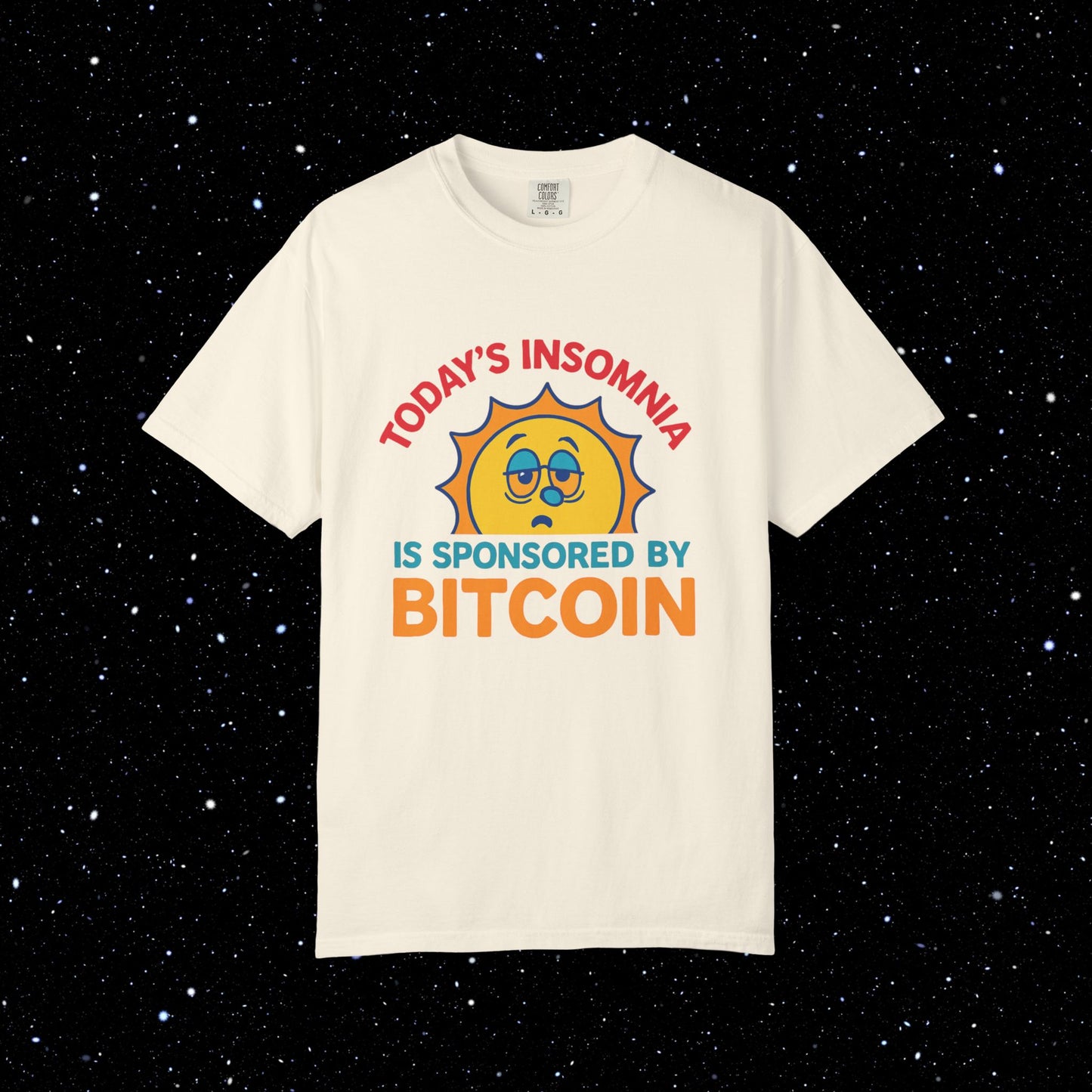 Bitcoin Insomnia Colorful Tee