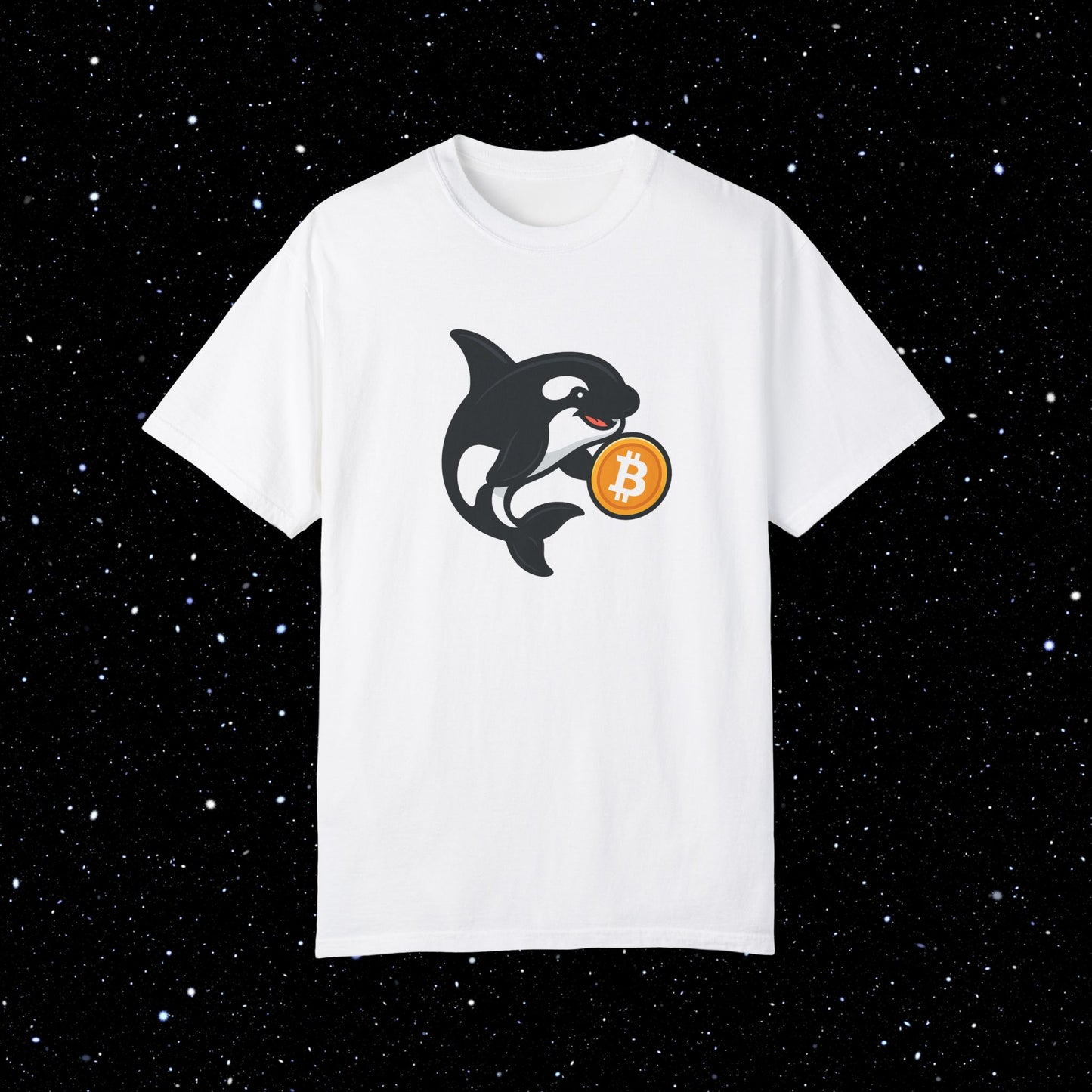 Bitcoin Orca Comfort Colors Tee Shirt