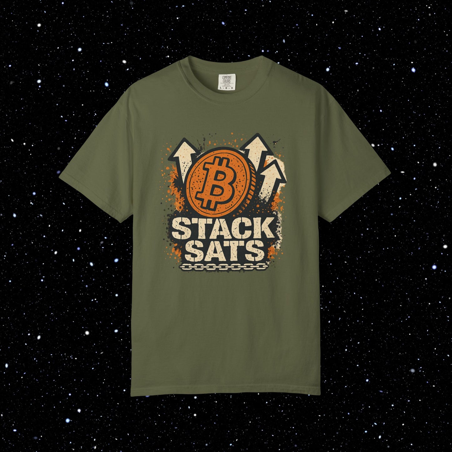 Stack Sats Bitcoin Tee