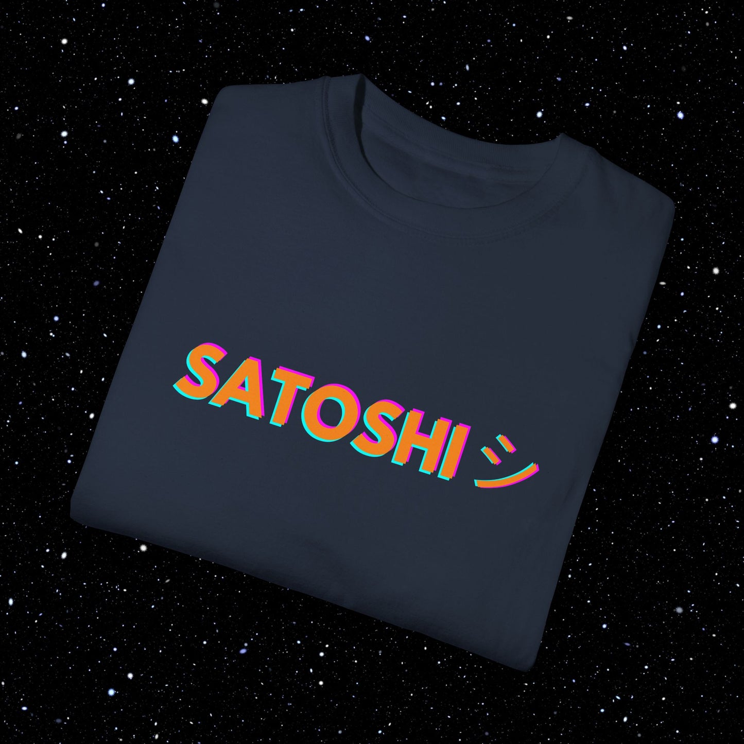 Satoshi Katakana Smile Bitcoin Tee Shirt