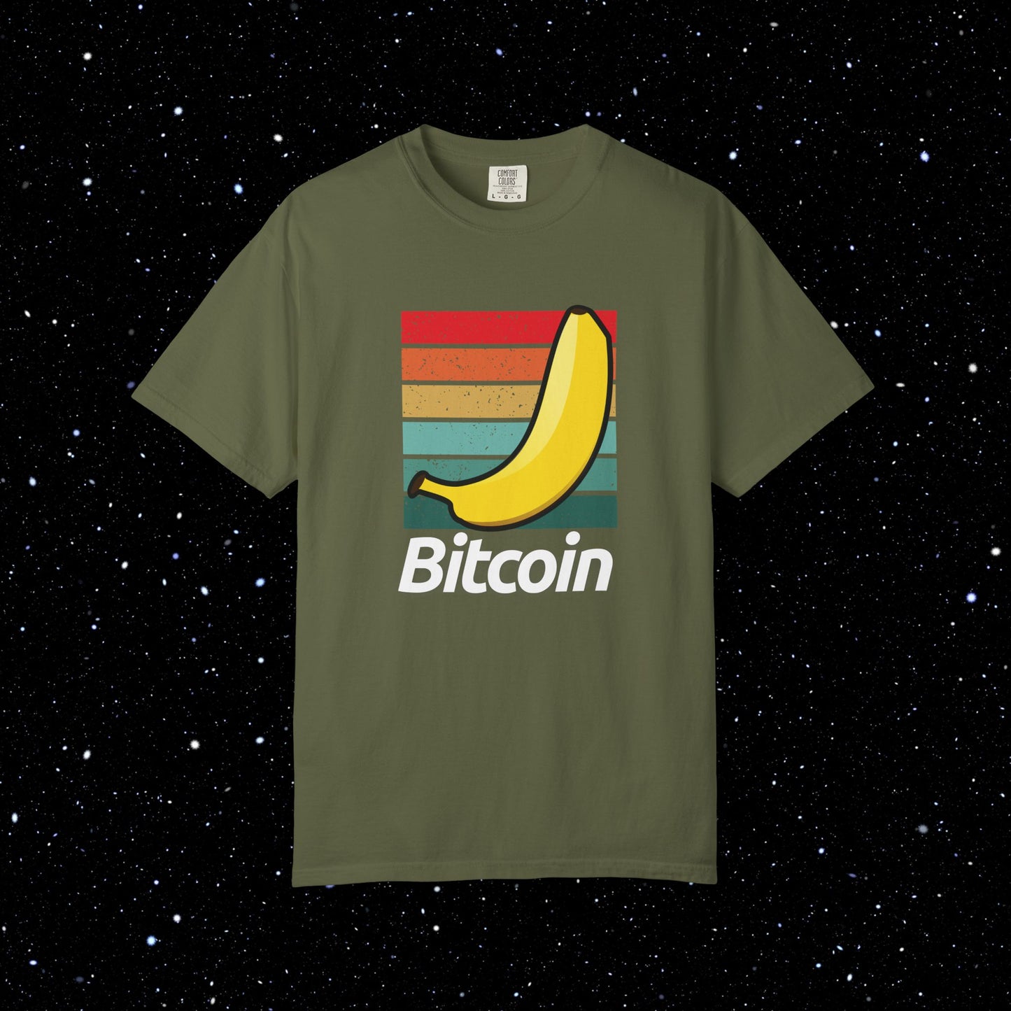 Bitcoin Banana Gradient Tee