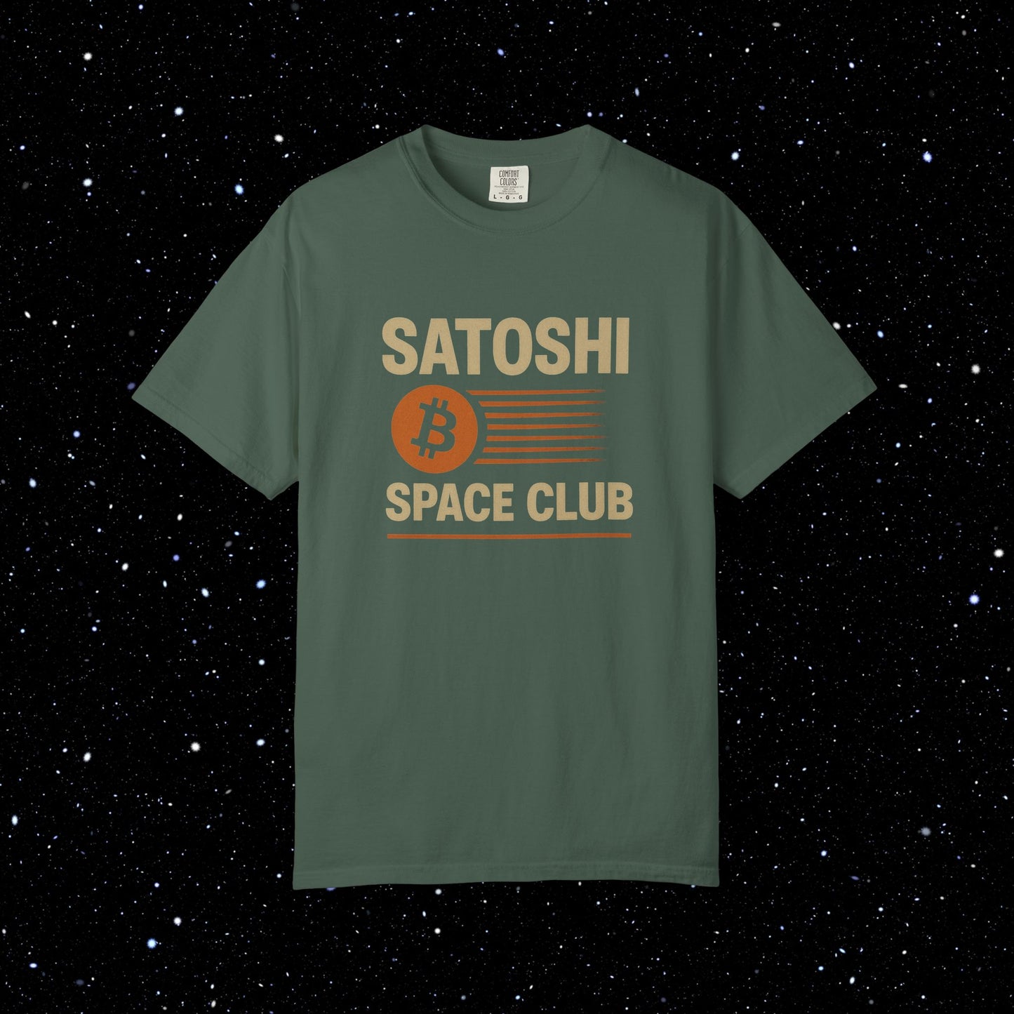 Bitcoin Satoshi Space Club Tee