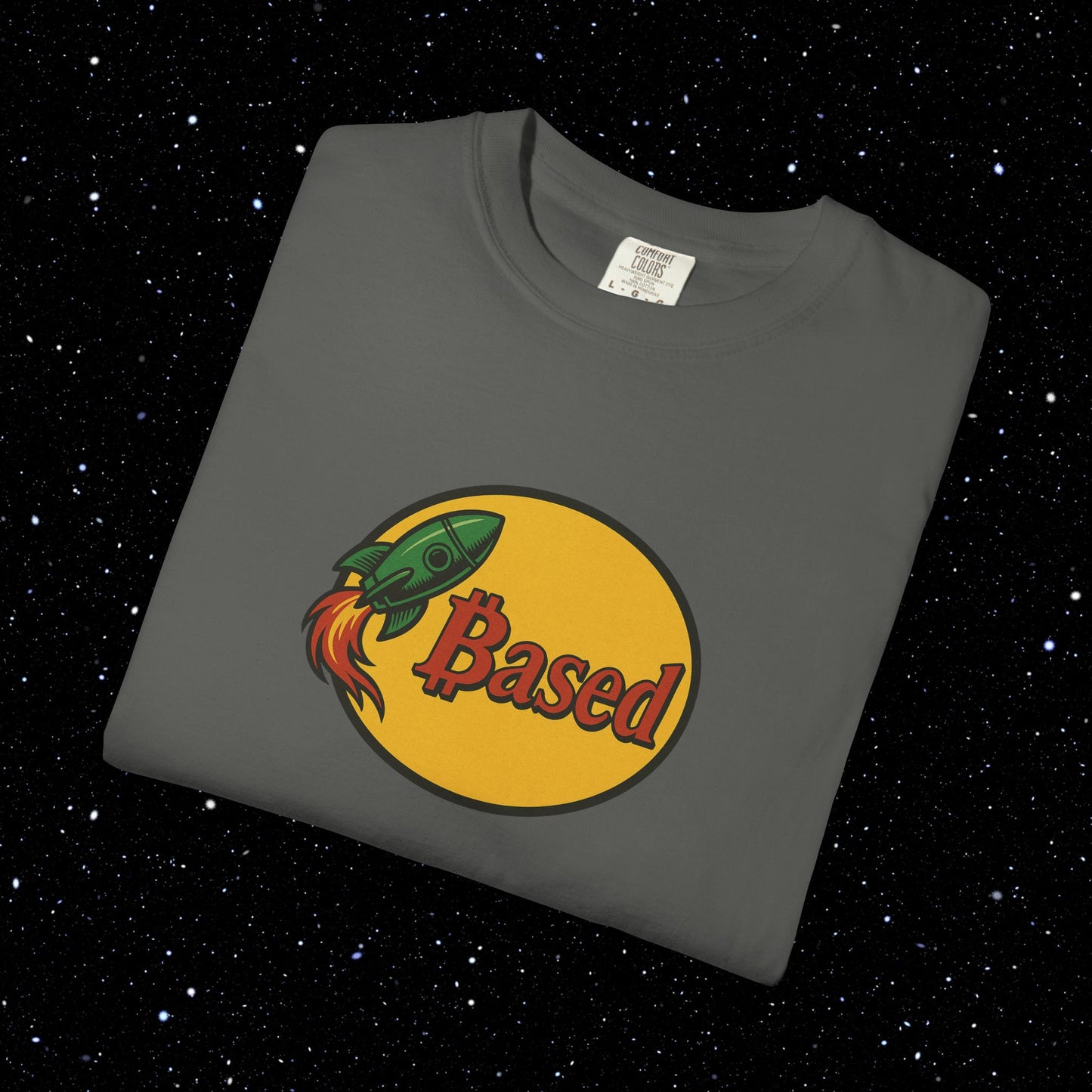 Based Pro - Bitcoin Comfort Colors Tee Shirt