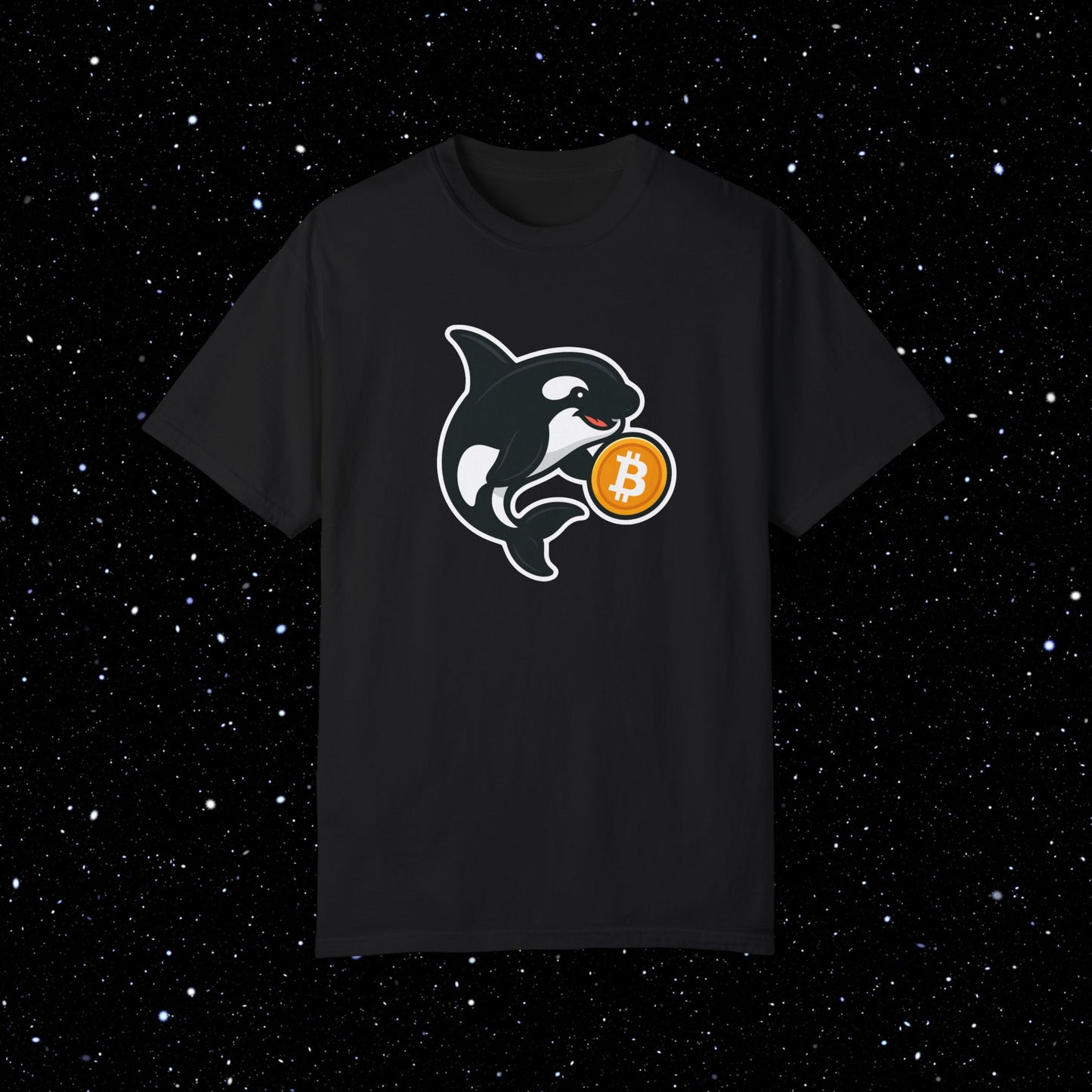 Bitcoin Orca Comfort Colors Tee Shirt