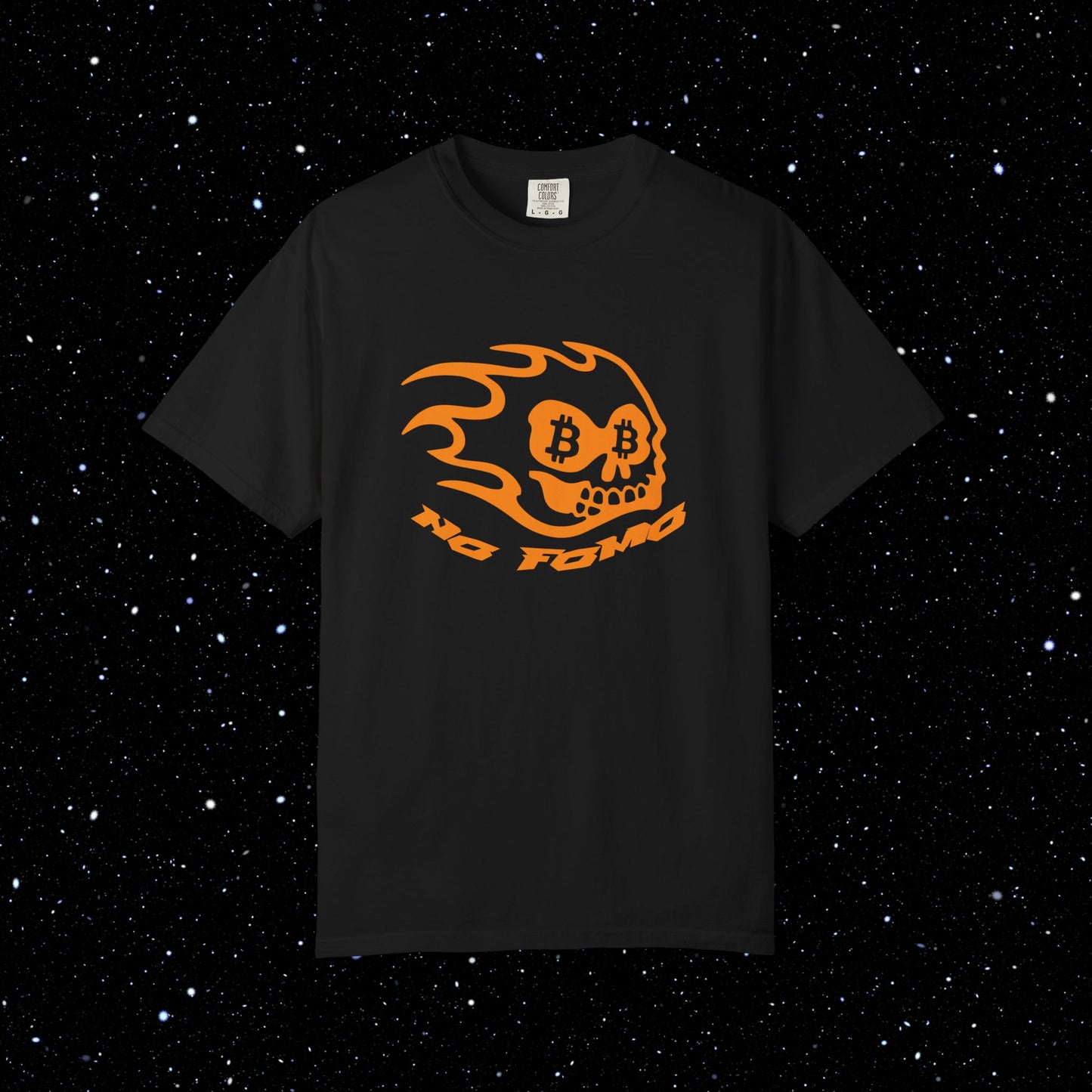 No Fomo - Bitcoin Comfort Colors Tee Shirt