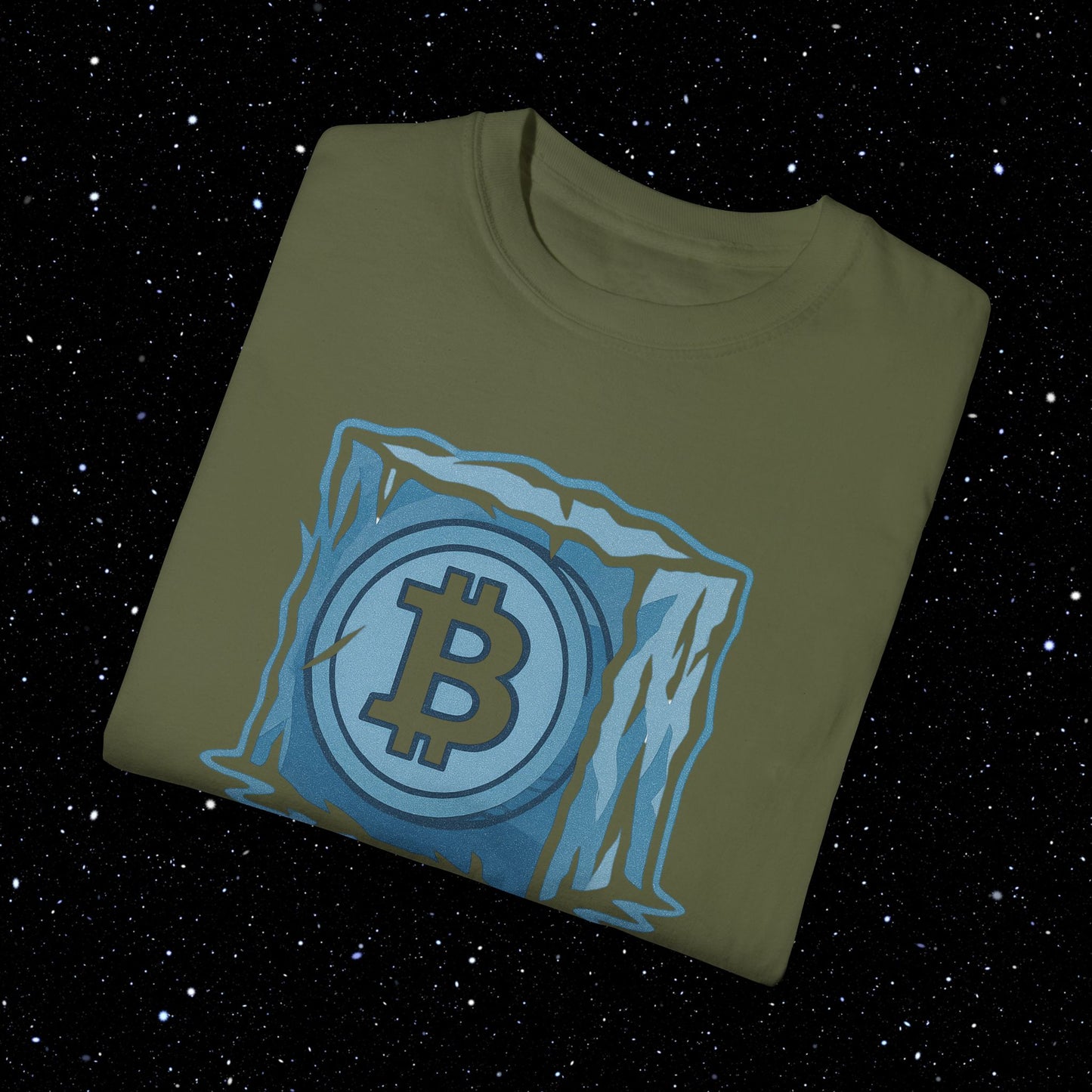 Bitcoin Cold Storage Comfort Colors Tee Shirt