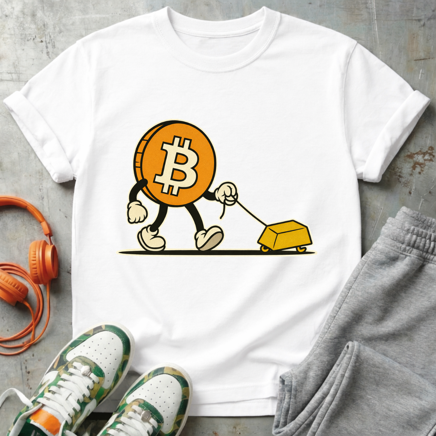 The Pet Rock Bitcoin Tee