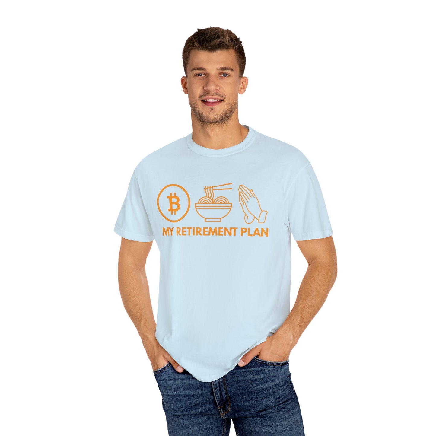 Ramen Retirement Plan Bitcoin Tee