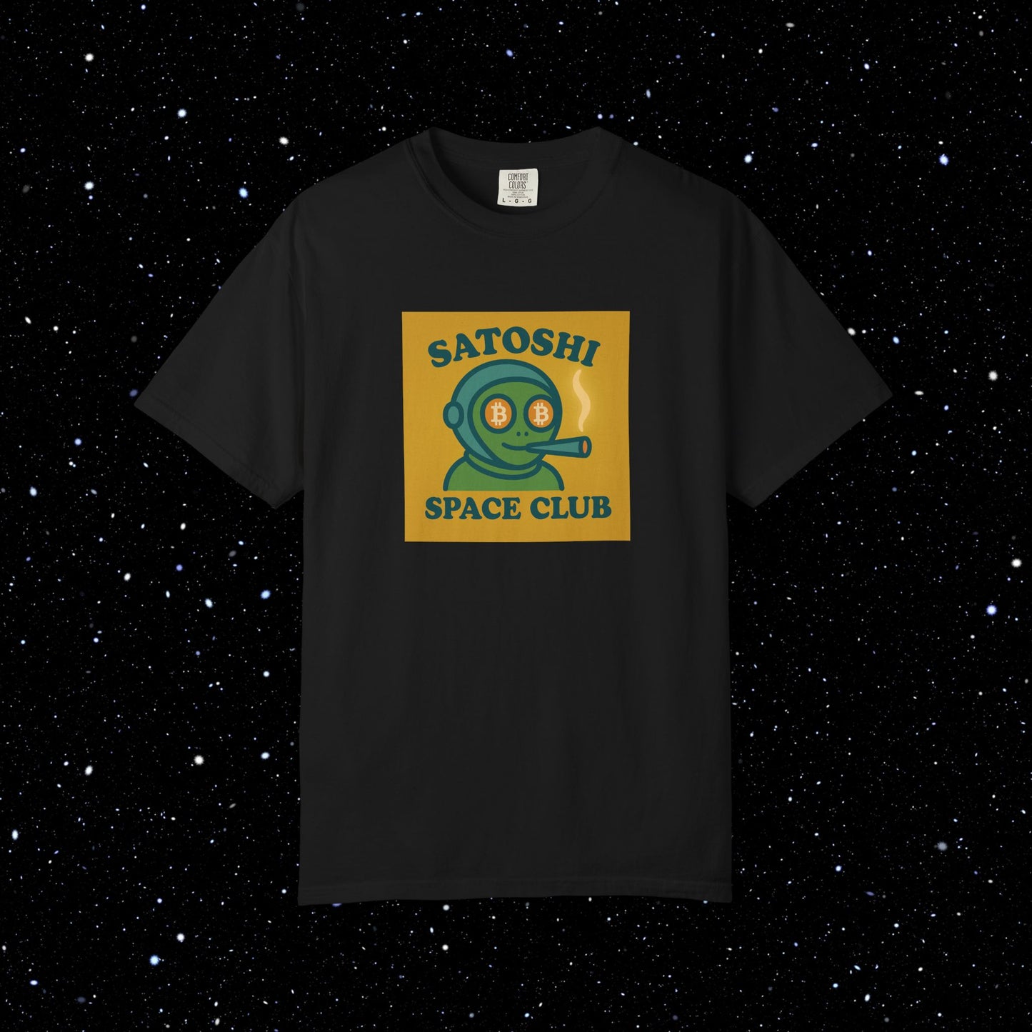 Satoshi Space Club - Lost In Space Bitcoin Tee Shirt