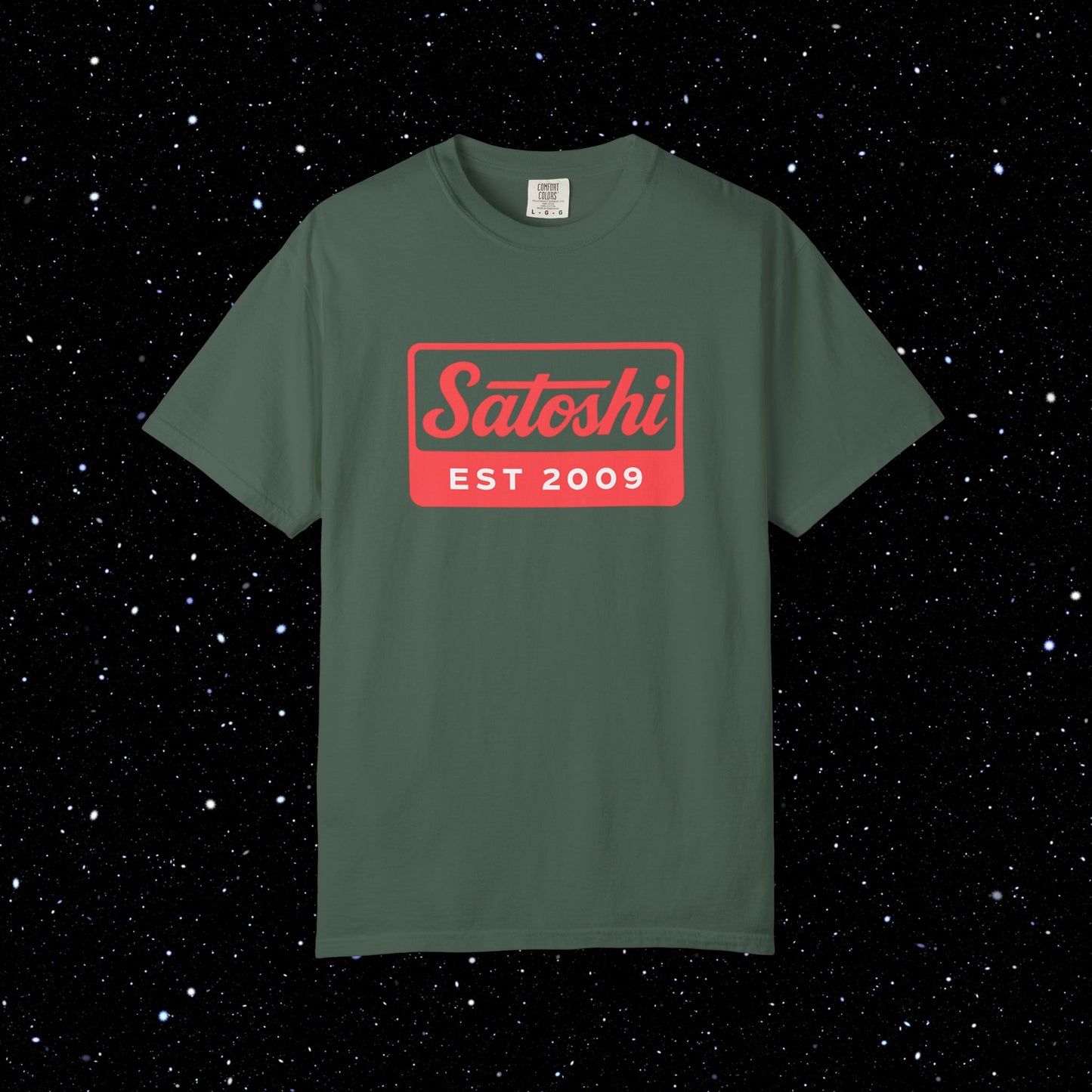 Satoshi Established 2009 Tee
