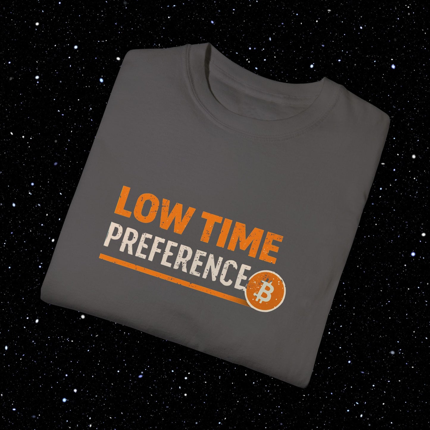 Low Time Preference Bitcoin Tee Shirt