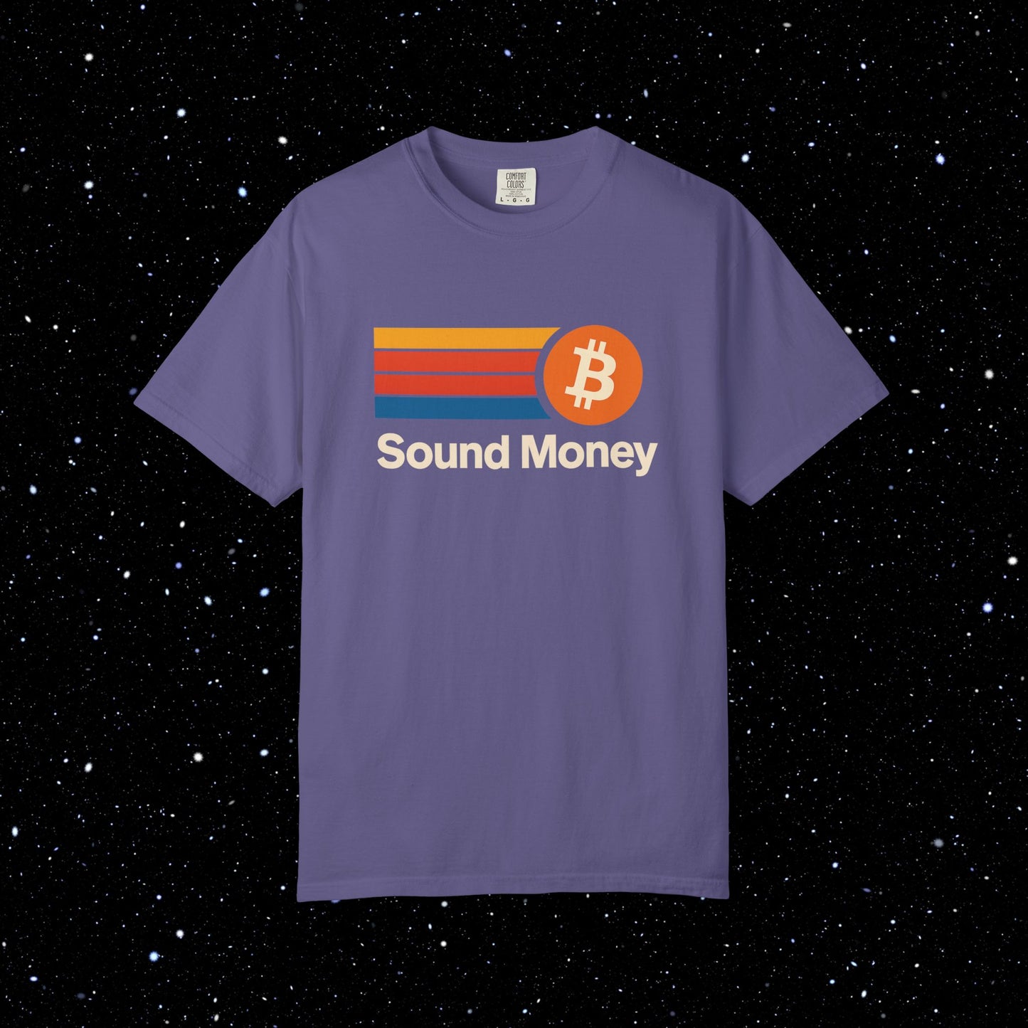 Sound Money – Retro ₿ Tee