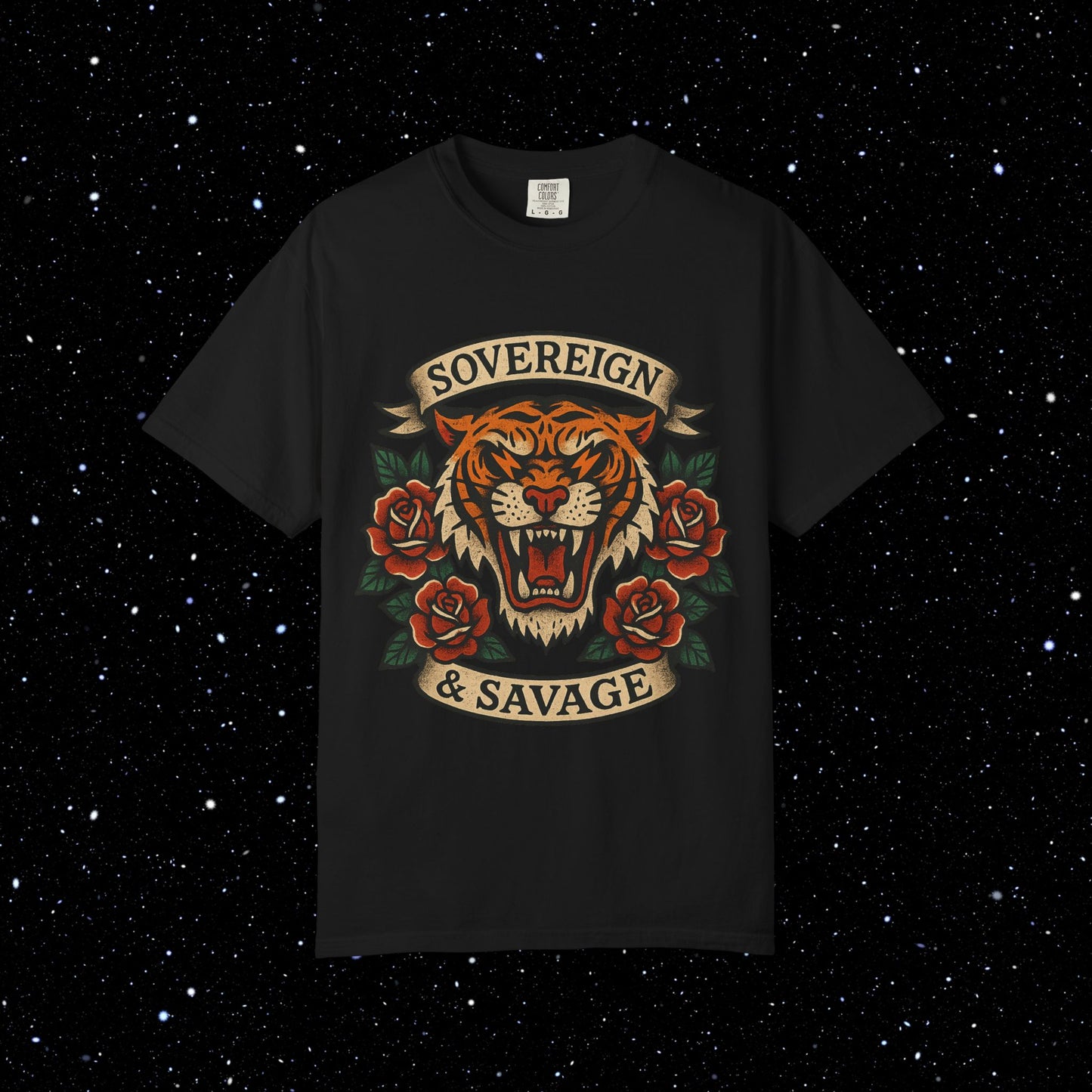 Sovereign and Savage Bitcoin Tee