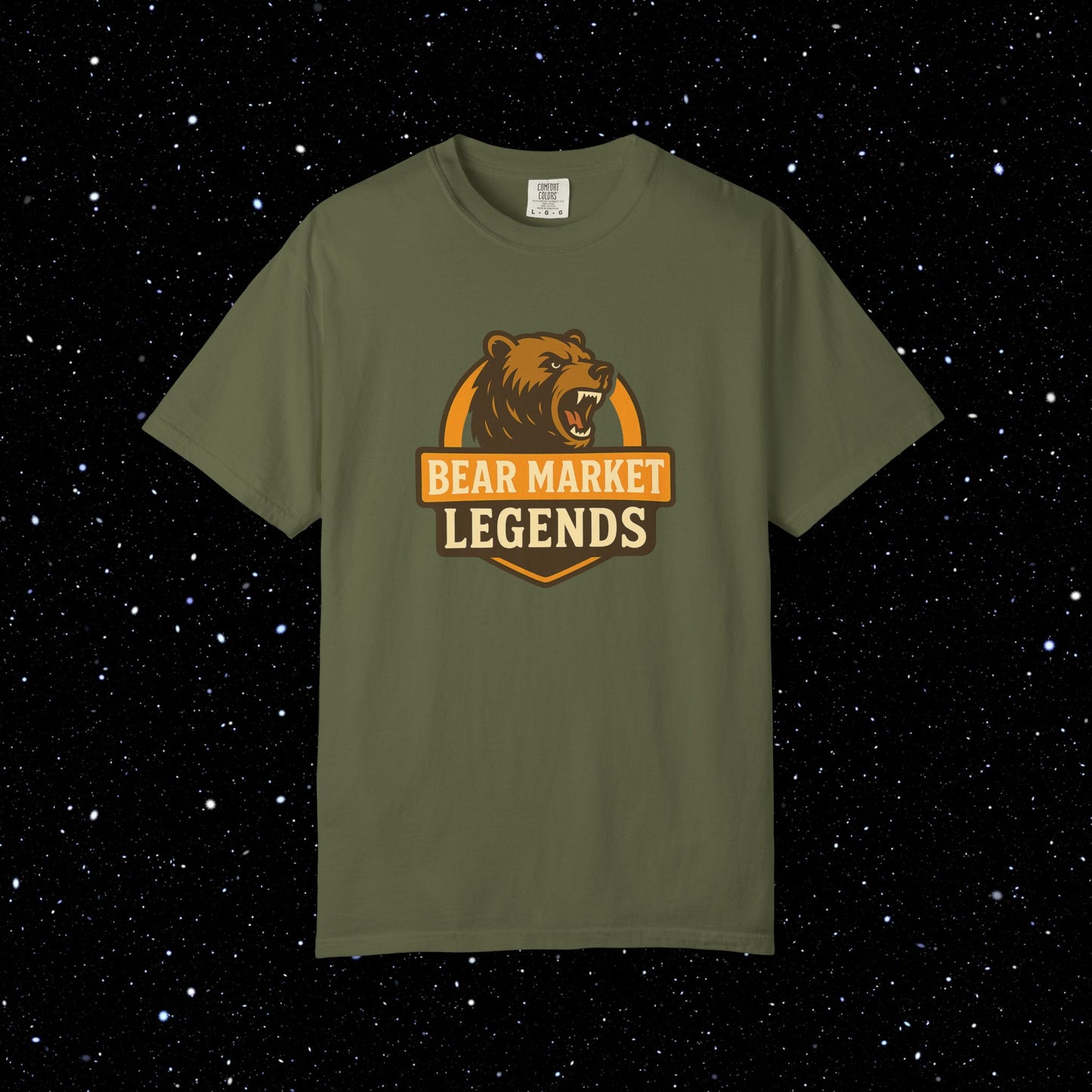Bear Market Legends Retro Tee Shirt