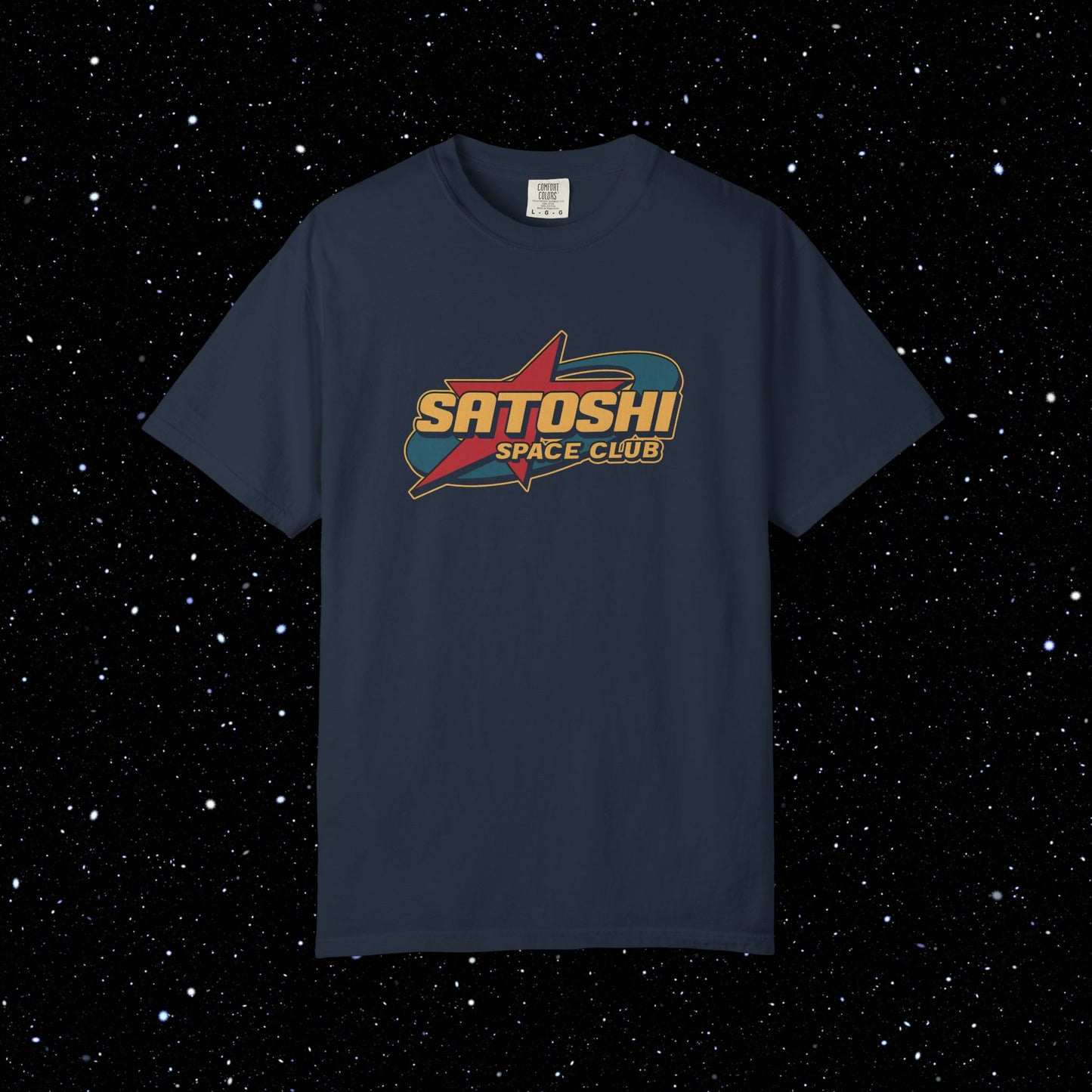 Satoshi Space Club Y2K Tee