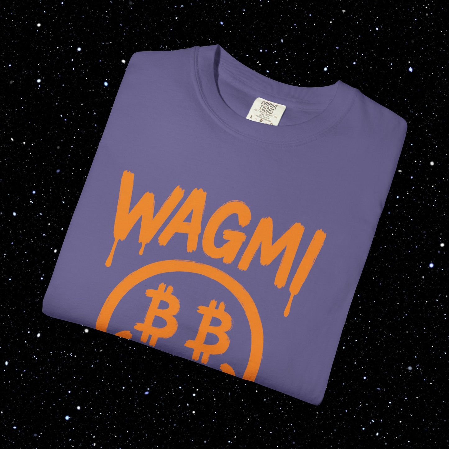WAGMI Smiley Drip - Bitcoin Tee Shirt