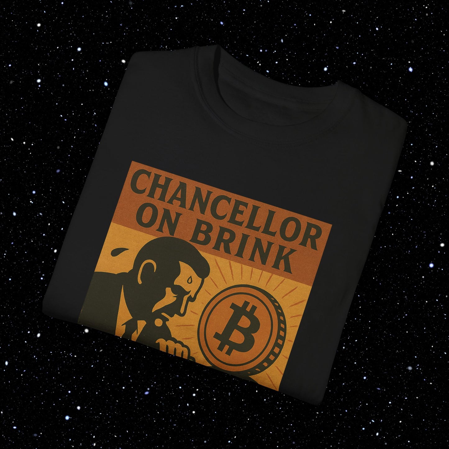 Chancellor on Brink - Bitcoin Comfort Colors Tee Shirt