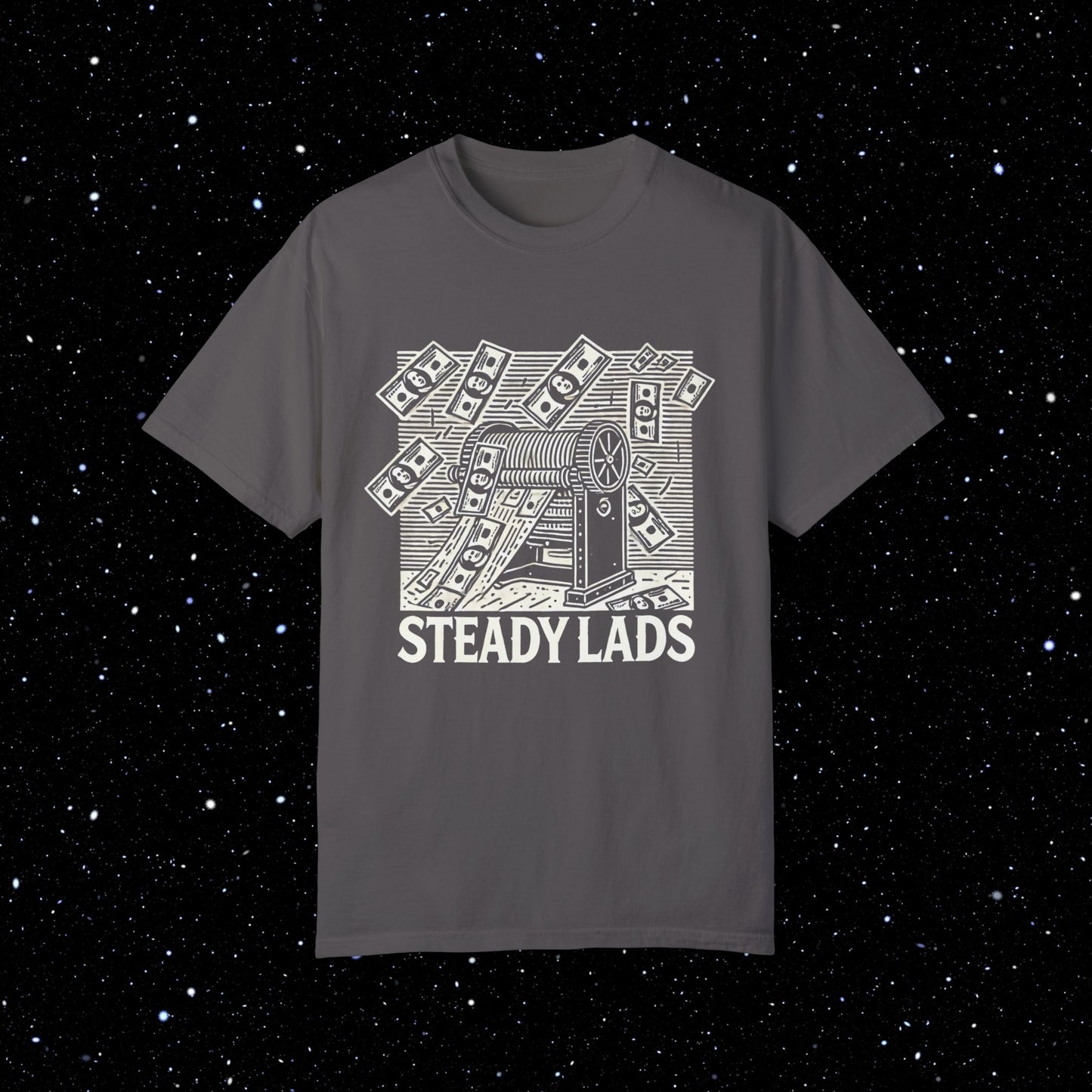 Steady Lads - Money Printer Tee Shirt