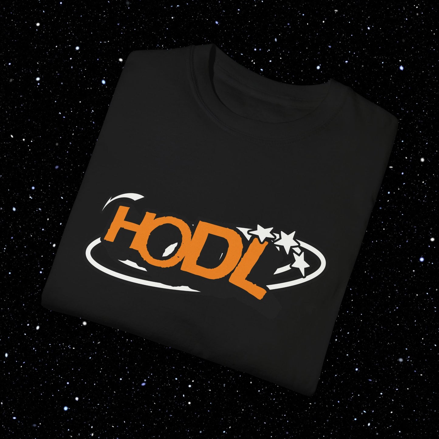 Cosmic HODL Bitcoin Comfort Colors Tee Shirt