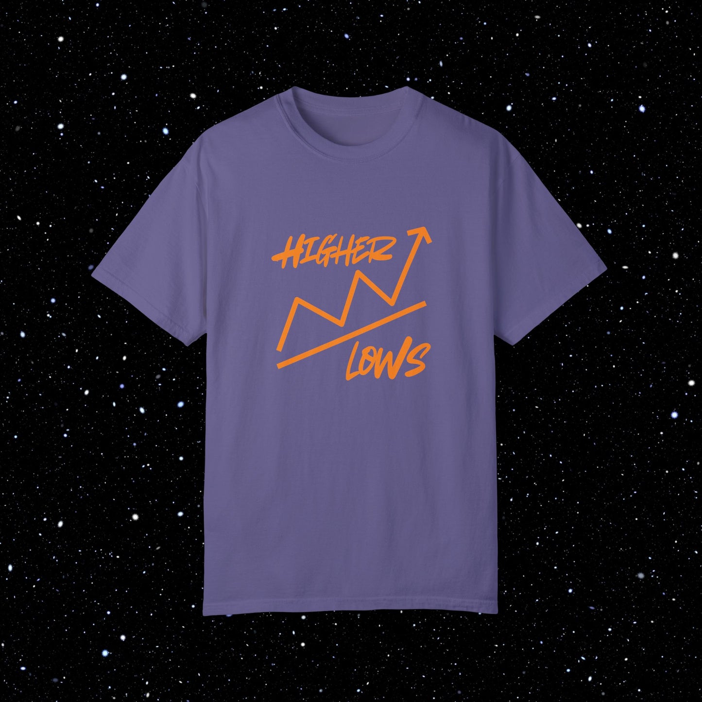 Higher Lows - Bitcoin Tee Shirt