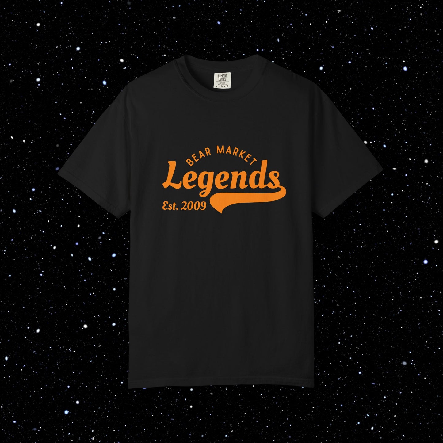 Bear Market Legends - Bitcoin Comfort Colors Tee Shirt