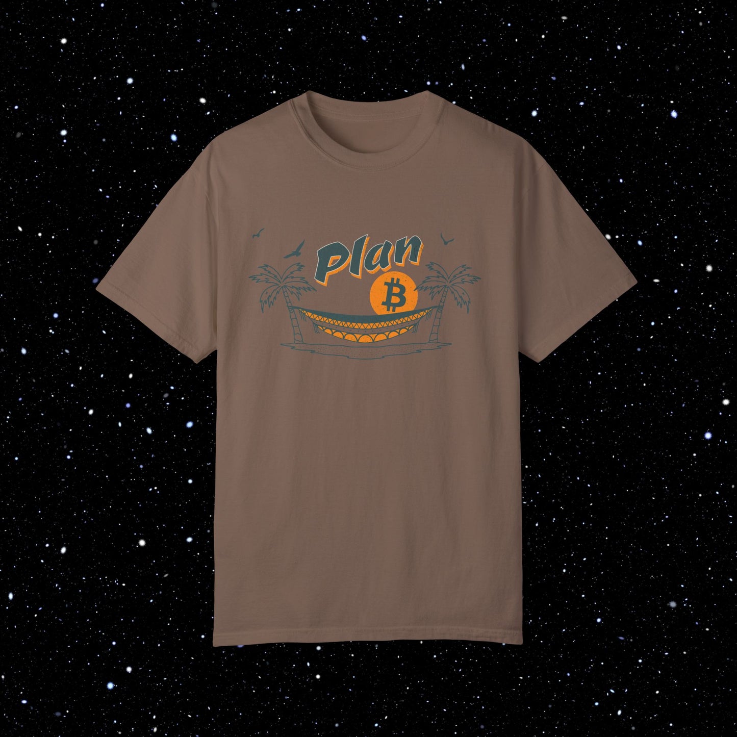Plan B Hammock - Bitcoin Comfort Colors Tee Shirt