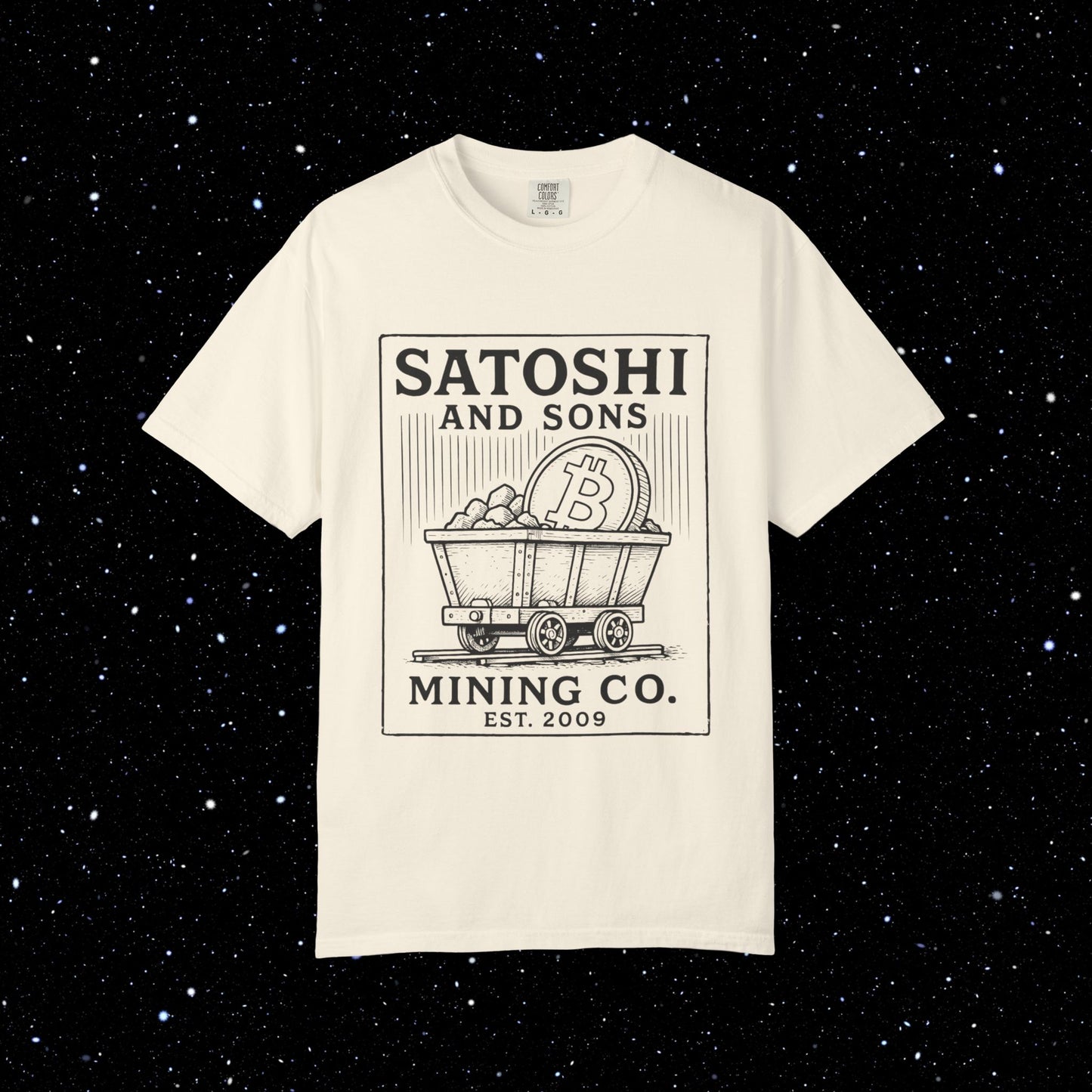 Satoshi and Sons Line Art Tee
