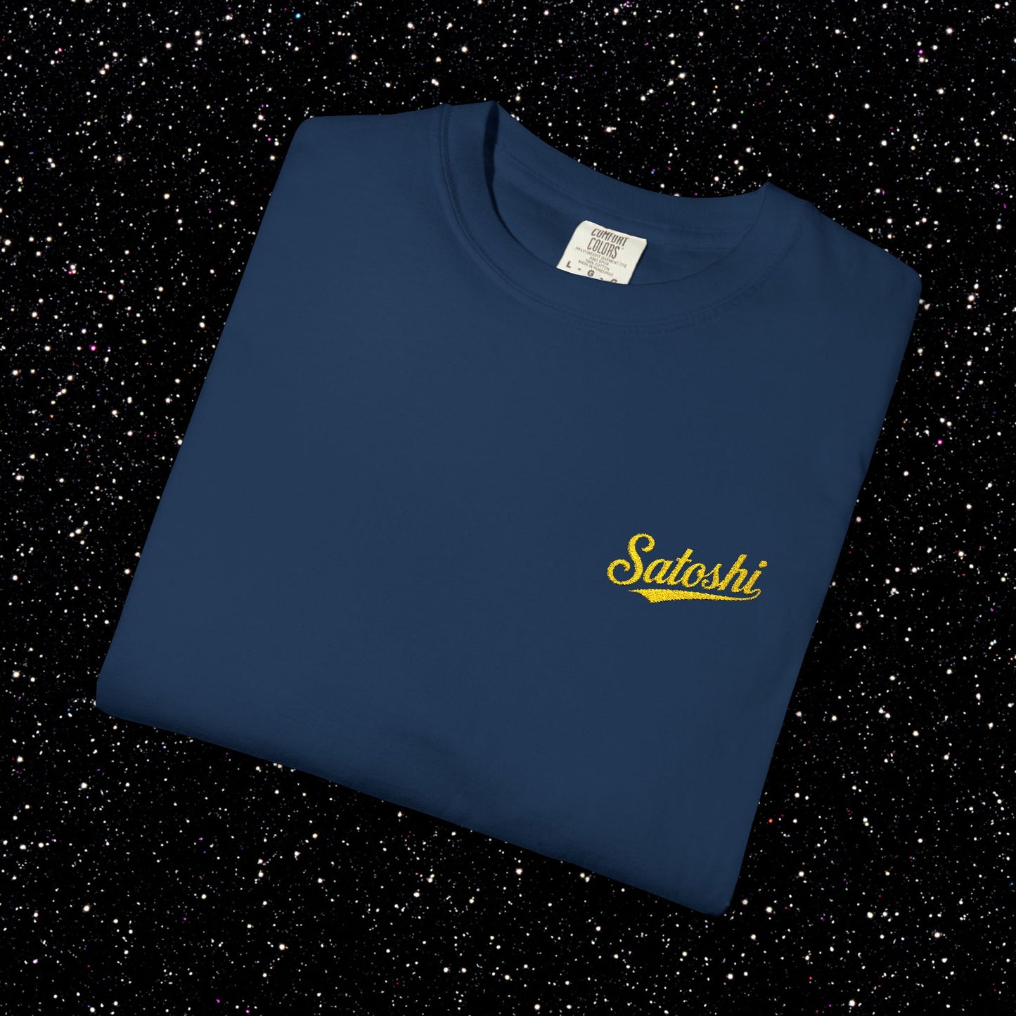 Satoshi Embroidered Tee Shirt