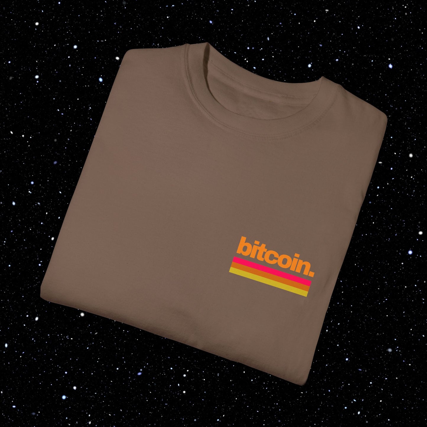 Minimal Bitcoin Comfort Colors Tee Shirt