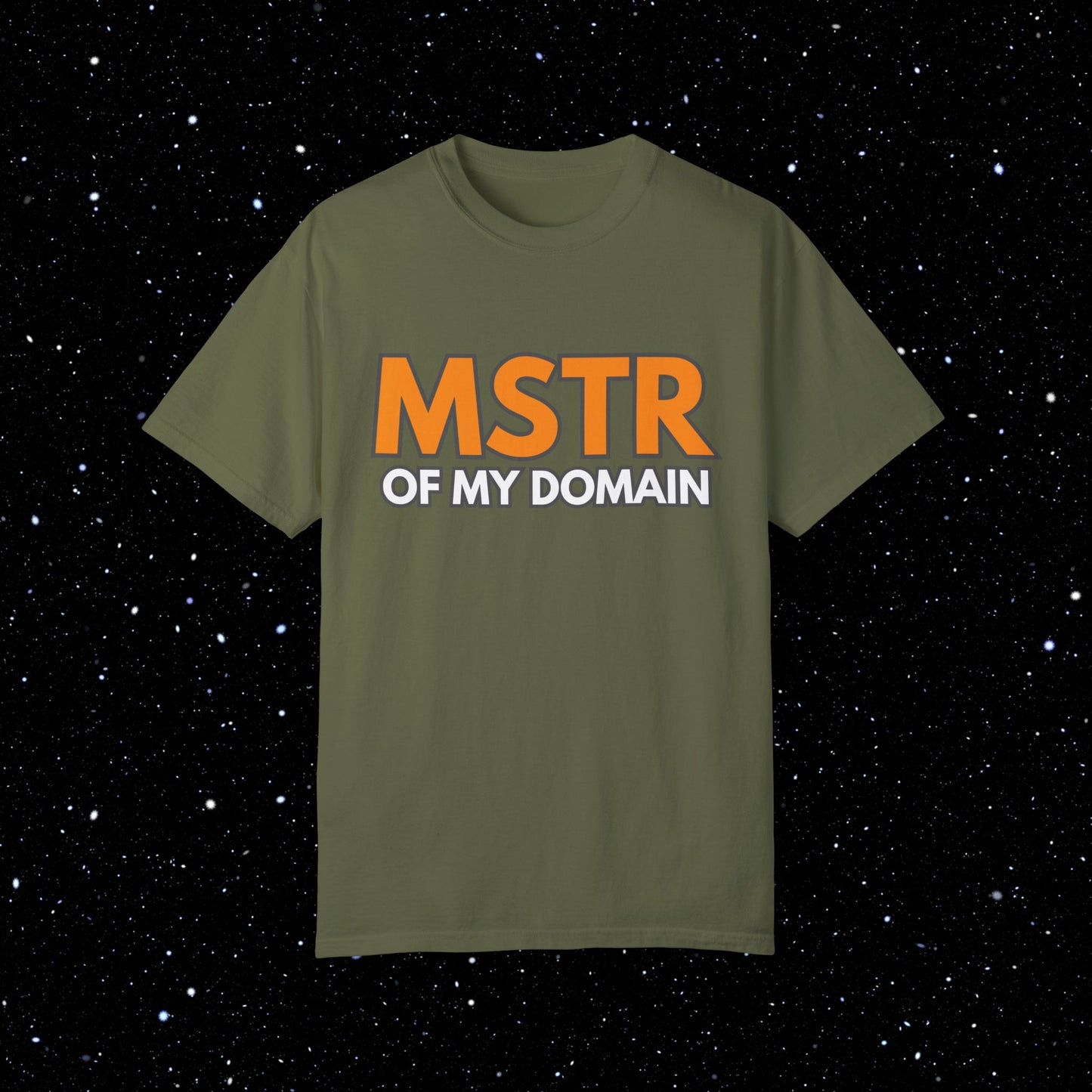 MSTR of My Domain - Bitcoin Tee Shirt