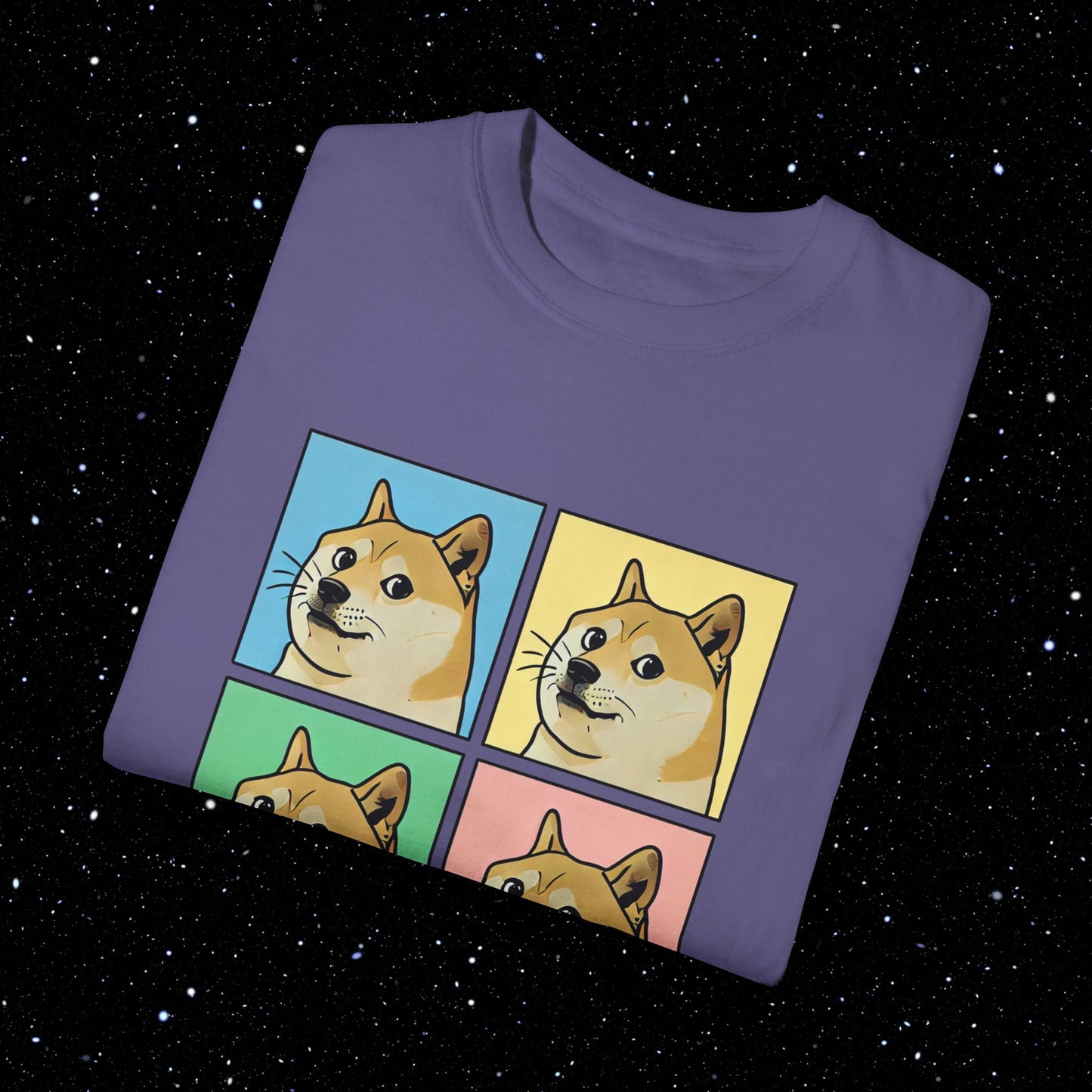 Pastel 4-Panel Doge T-Shirt