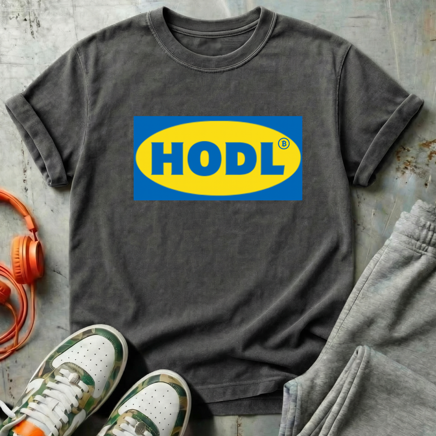 HODL Assembly Tee – Bitcoin Edition