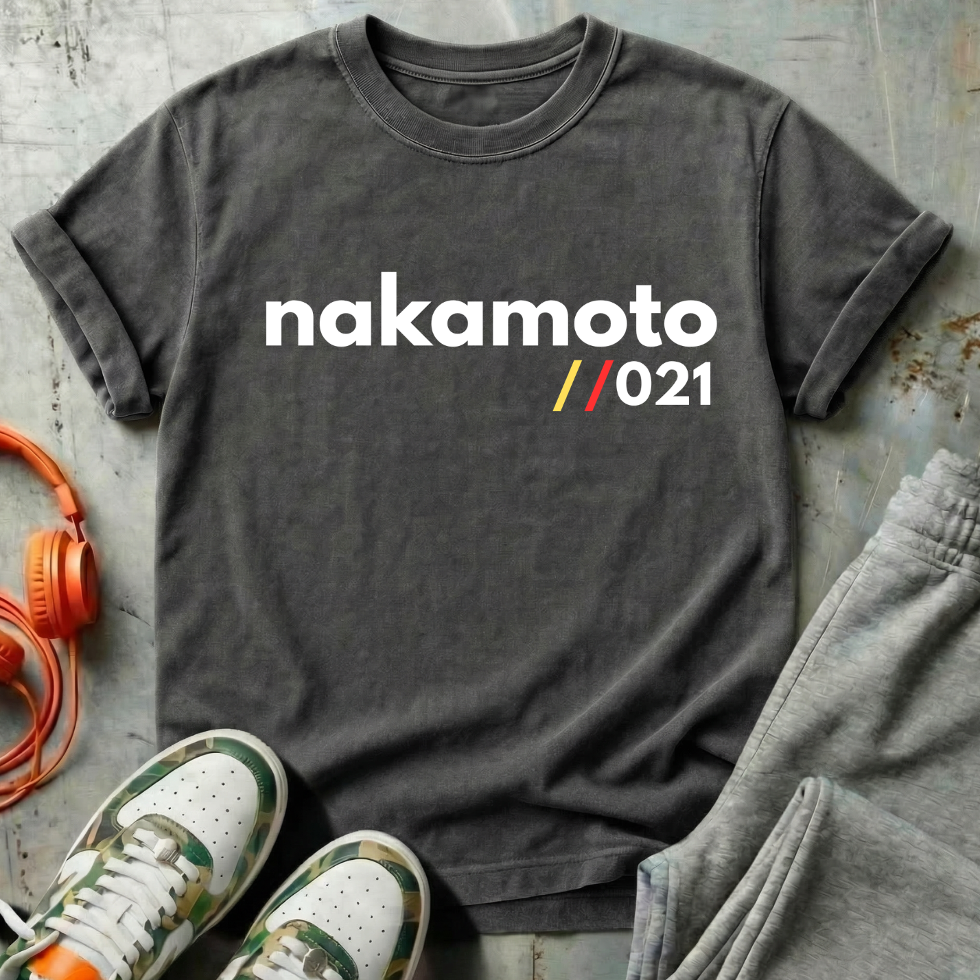 Nakamoto //021 Graphic T-Shirt