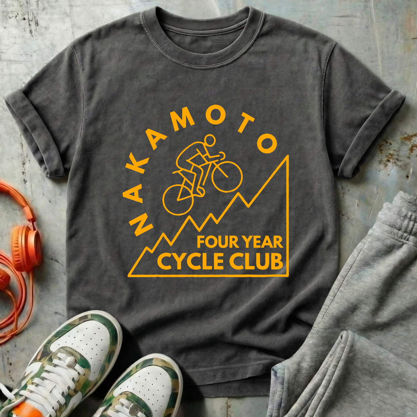 Nakamoto Four Year Cycle Club Bitcoin Line Tee