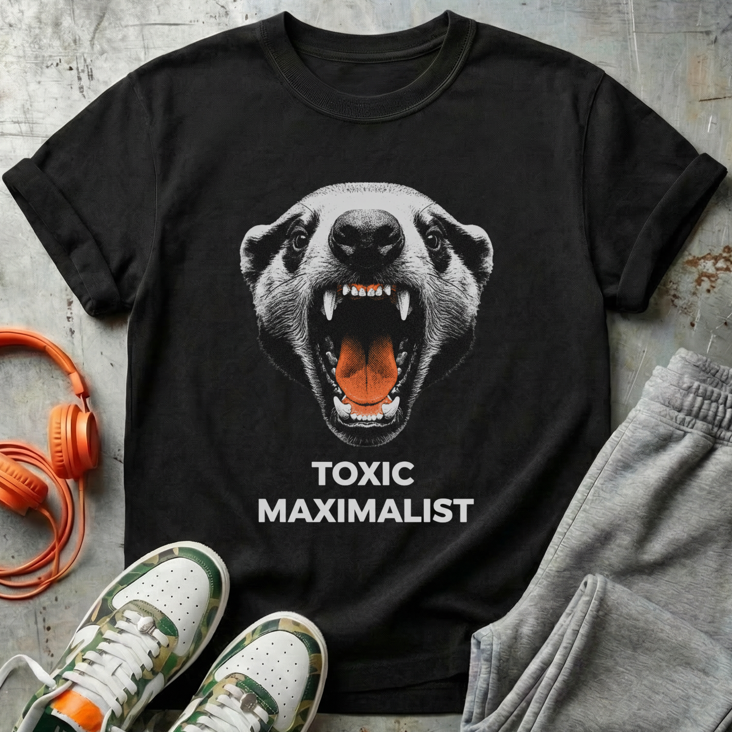 Toxic Maxi Honeybadger Tee