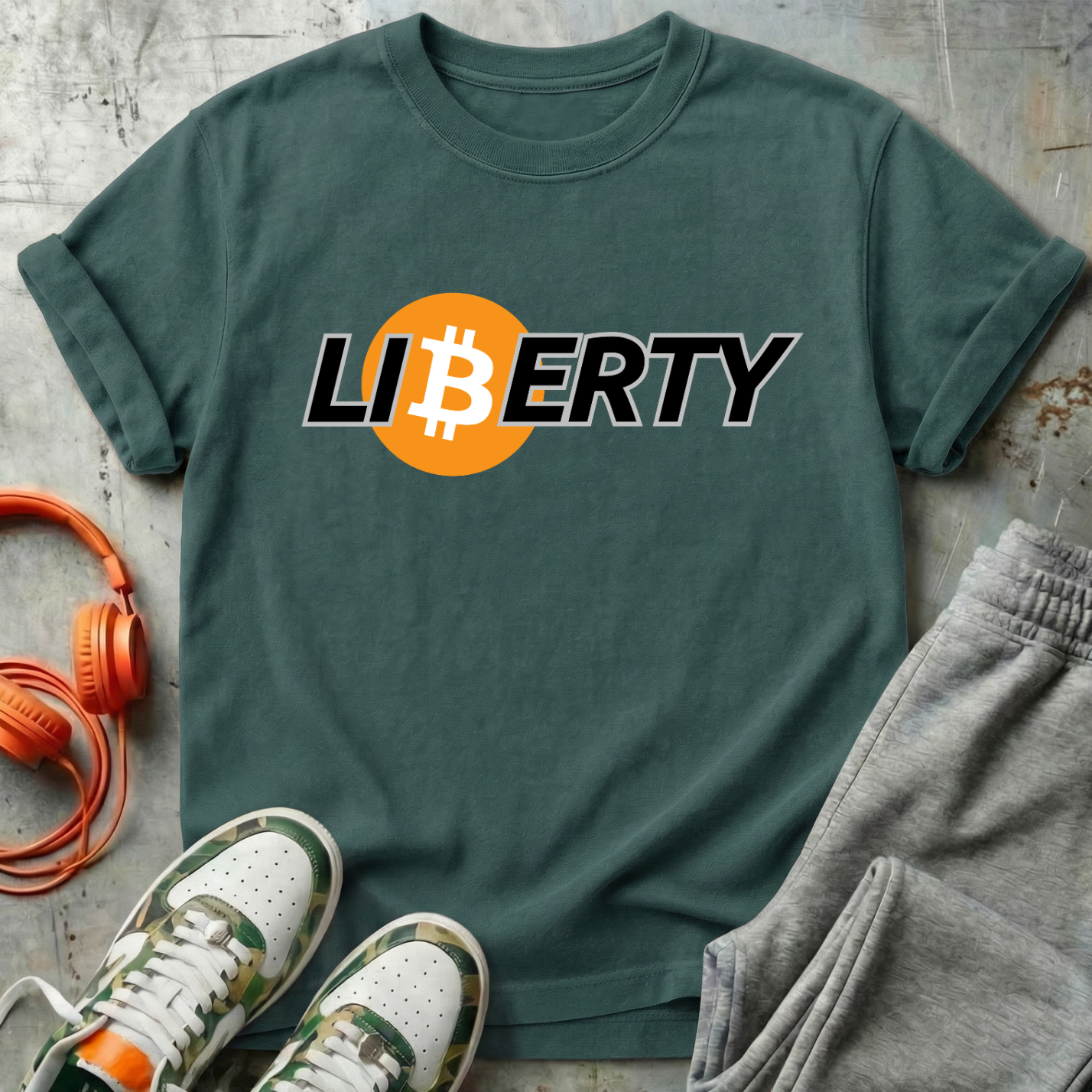 Liberty Bitcoin T-Shirt