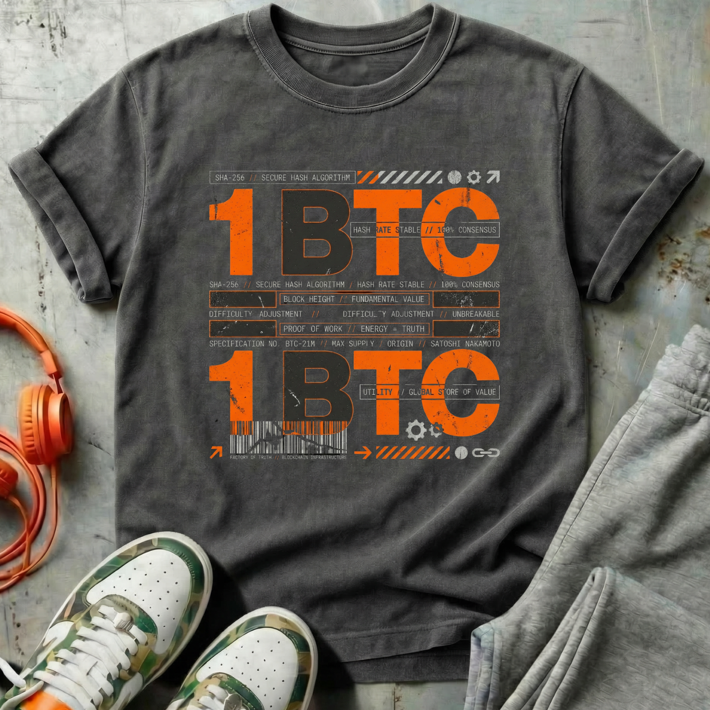 1BTC=1BTC Tee