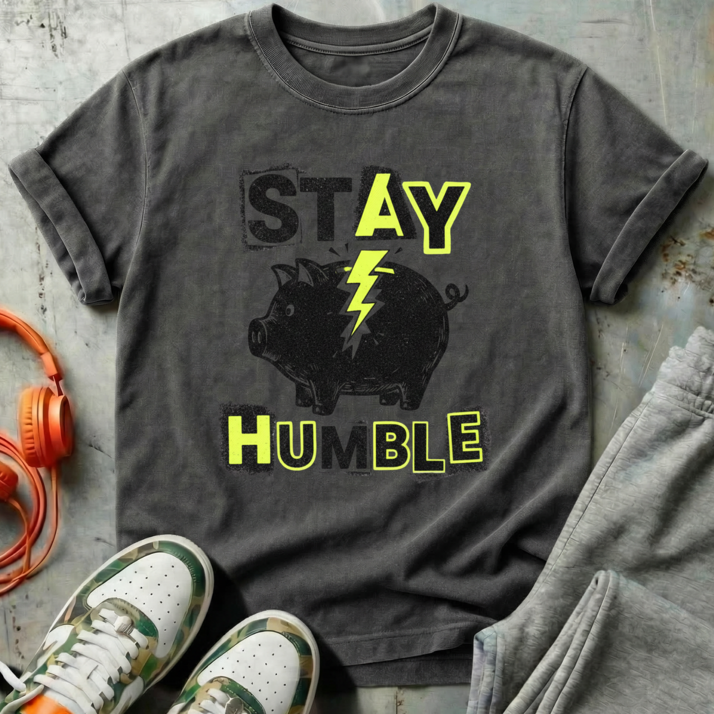 Stay Humble PiggyBank Tee