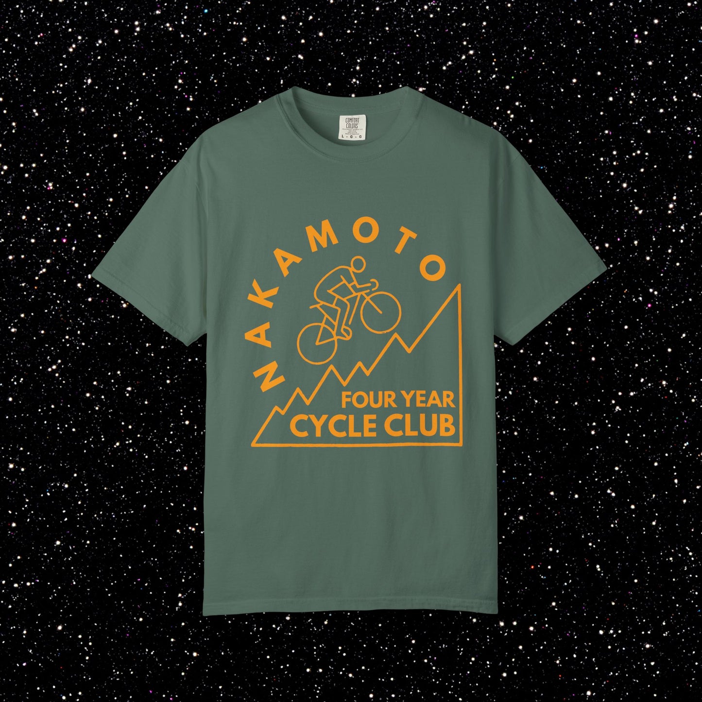 Nakamoto Four Year Cycle Club Bitcoin Line Tee