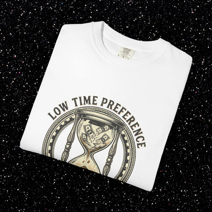 Bitcoin Low Time Preference Hour Glass Tee
