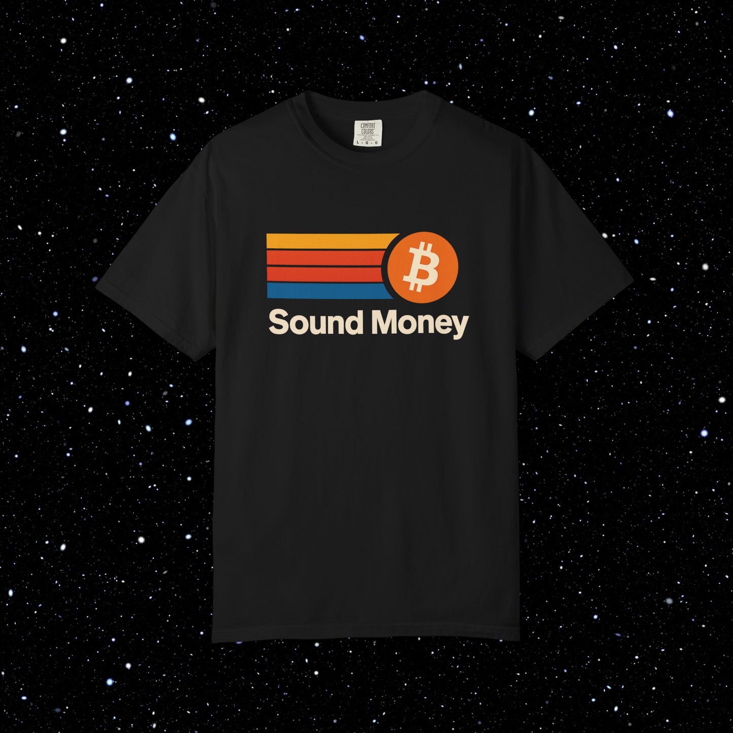 Sound Money – Retro ₿ Tee