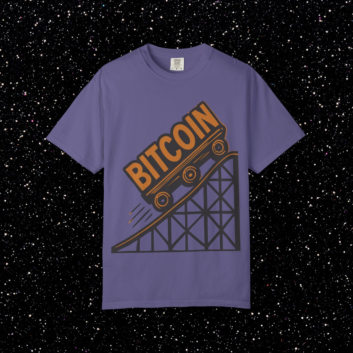 Bitcoin Super Roller Coaster Tee