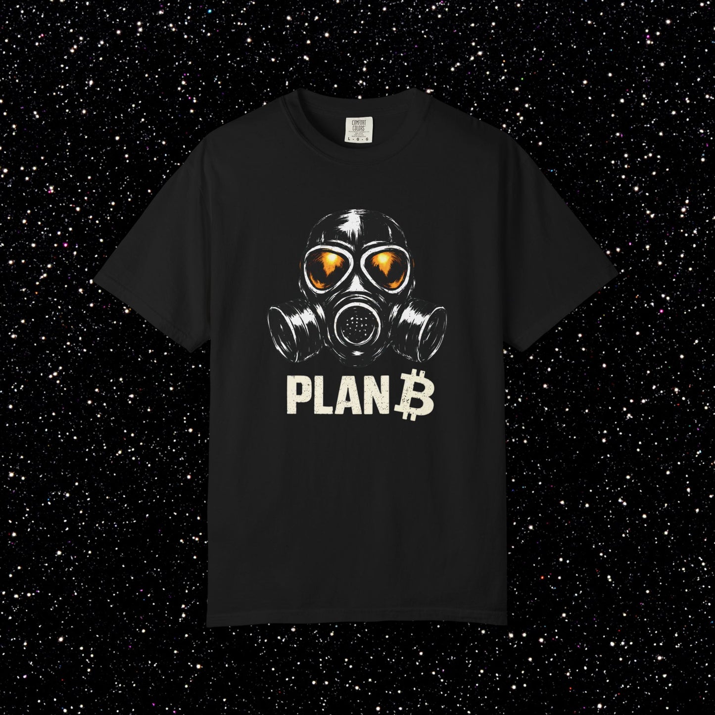 PLAN ₿ Survivalist T-Shirt | Minimalist Bitcoin Prepper Graphic Tee