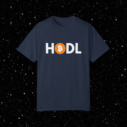 HODL Comfort Colors Bitcoin Tee Shirt