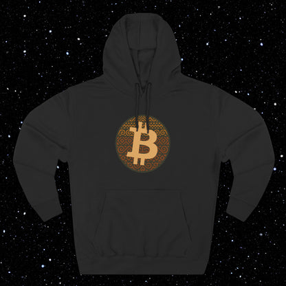 Bitcoin Tribal Logo Hoodie