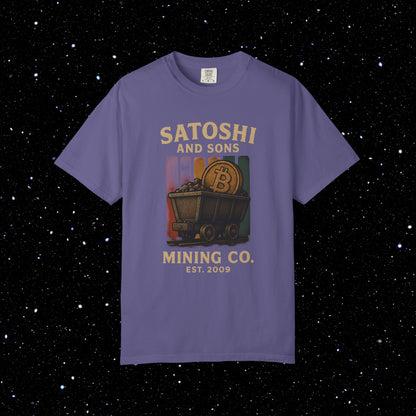 Satoshi and Sons Mining Cart Tee